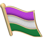 Pride Flag: Genderqueer
