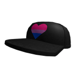 Pride Heart Cap: Bisexual
