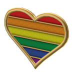 Pride Heart Pin