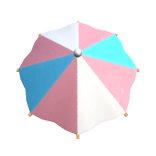 Pride Parasol: Trans