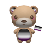 Pride Teddy - Asexual
