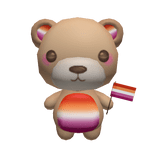 Pride Teddy - Lesbian