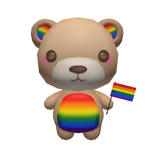 Pride Teddy - Rainbow