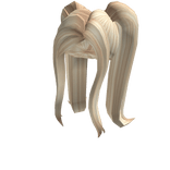 Princess Popstar Ponytails in Blonde