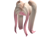 Princess Popstar Ponytails in Blonde to Pink