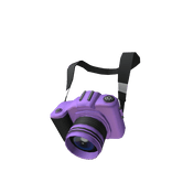Professional Purple Camera