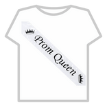 prom queen sash