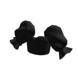 Puffy Sleeve Corset Black