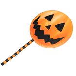 Pumpkin Lollipop
