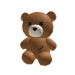Punk Teddy Bear Brown