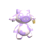 Purple Cow Waist Plushy