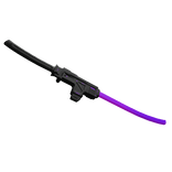 Purple Cyberpunk Voltaic Katana