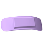 purple decorative bandage (arm)