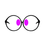 Purple Eyes Glasses