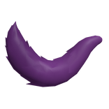 Purple Fluffy Tail