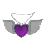 Purple Heart Necklace