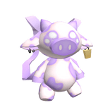 Purple Kawaii Cow Backpack 3.0