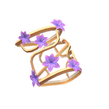 Purple Lotus Arm Band