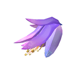 Purple Lotus - Right Shoulder Pad