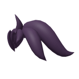 Purple Punk Opossum Hairstyle