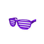Purple Shutter Shades