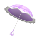 Purple Valentines Parasol