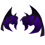 Purple Vampire Wings