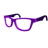 Purple Wayfarer Glasses