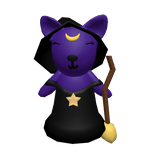 Purple Witch Cat Buddy