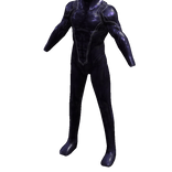 Purple/Black Superhero Suit