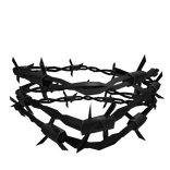 (R) 1.0 Black Barbed Wire Shoulder Bracelet