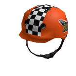 Radical Orange Helmet
