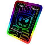 Rainbow 1x1x1x1 Trading Card