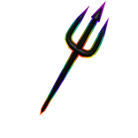 Rainbow Demon Trident