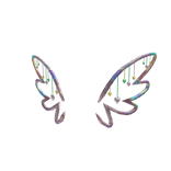 Rainbow Heart Fairy Wings