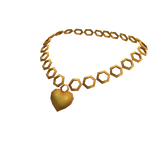 Rainbow High Sabrina's Gold Heart Pendant Necklace