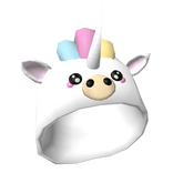 Rainbow Maned Unicorn Hood