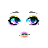 Rainbow Spirit Face