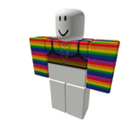 rainbow stripes w crop