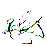 Rainbow Thunder Aura - Waist