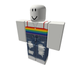 🌈Rainbow Top w Jean