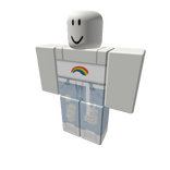 rainbow top with jeans | Aesthetic Vibe