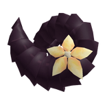 Ram Horns with Flower