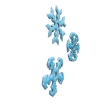 Rapid Fire Snowflakes Shuriken