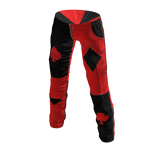 Red and Black Card Pants