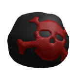 Red & Black Skull Beanie