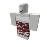 😍😈Red and White Camo pants & White top😈😍