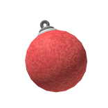 Red Bauble Head