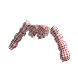 Red Bow Off Shoulder