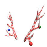 Red Christmas Antlers